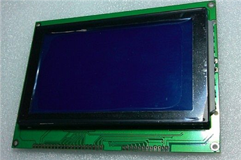 Blue screen 240*128 dot matrix LCD